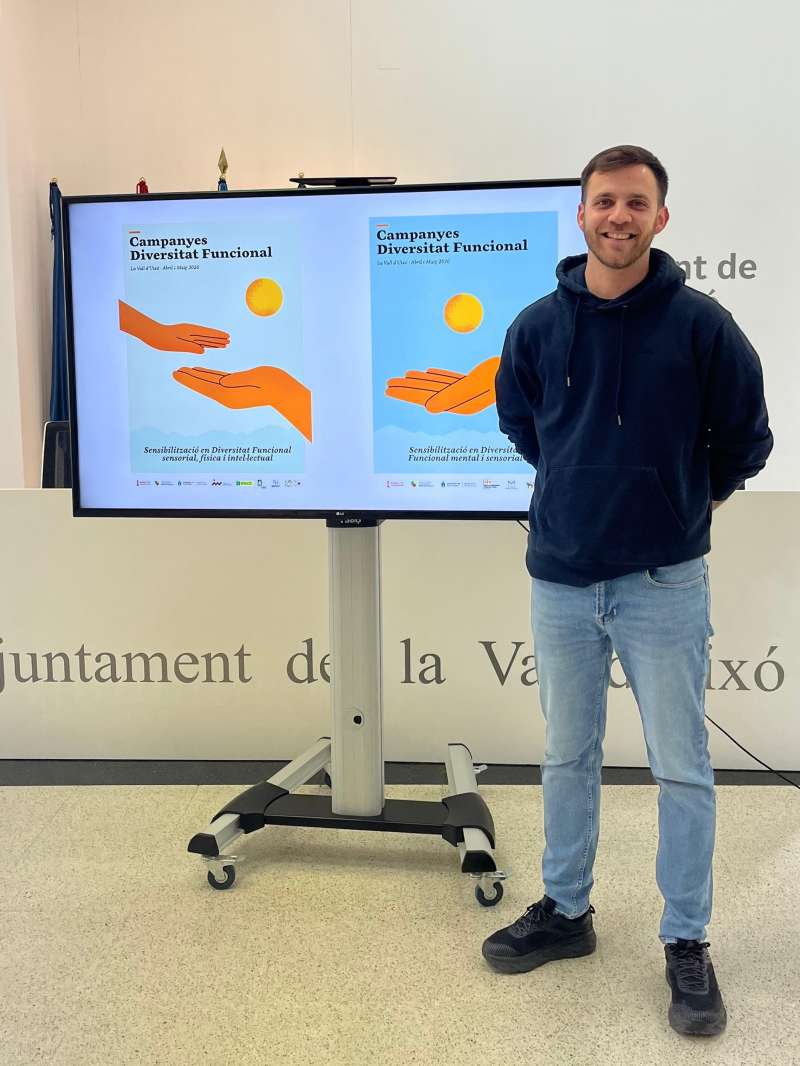 El regidor de Serveis Socials de lAjuntament de la Vall dUix�, Jorge Marqu�s.  EPDA
