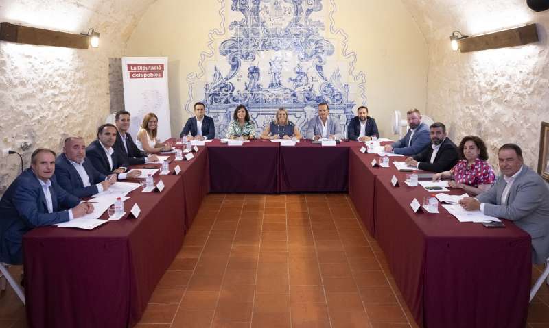 El Govern Provincial ha celebrat una reuni a Vinars  Foto: Diputaci de Castell