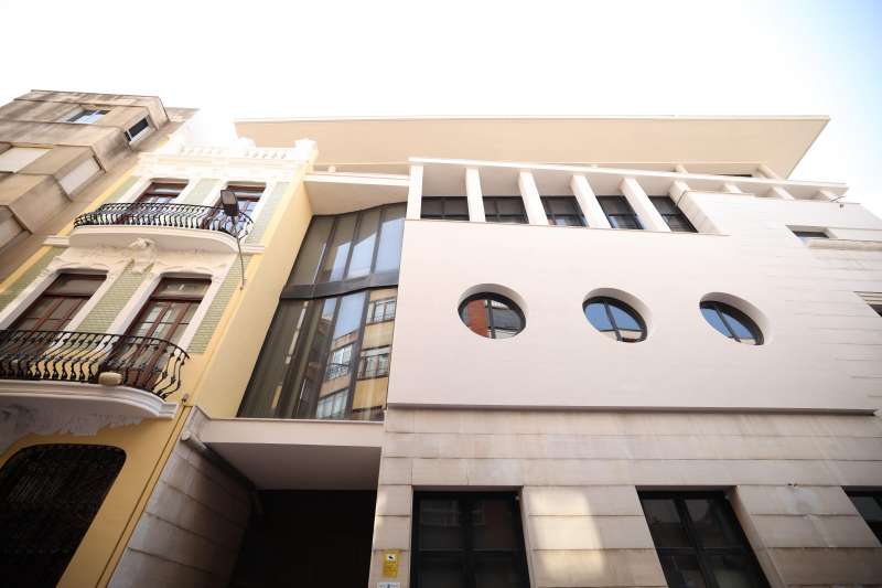 Faana modernista de la casa ?Font de Mora?.EPDA