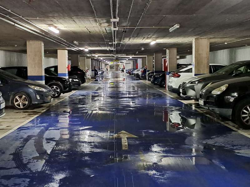 Parking municipal de Nules.  EPDA