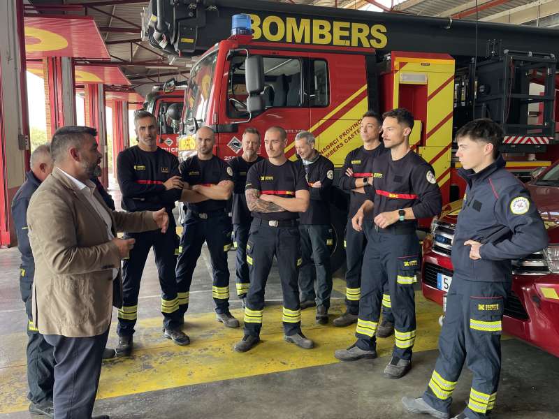 Incorporaci�n de efectivos al consorcio de bomberos de Castell�n.  EPDA 