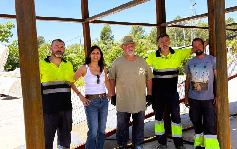 Imagen de la construccin.  EPDA