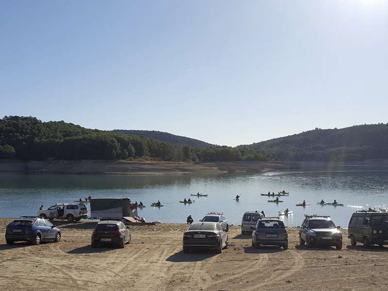 El embalse de Onda, en la Plana Baixa (Castelln).  EPDA