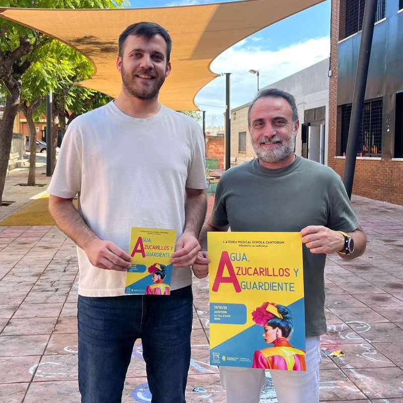 Presentacin del cartel de la zarzuela.  EPDA 