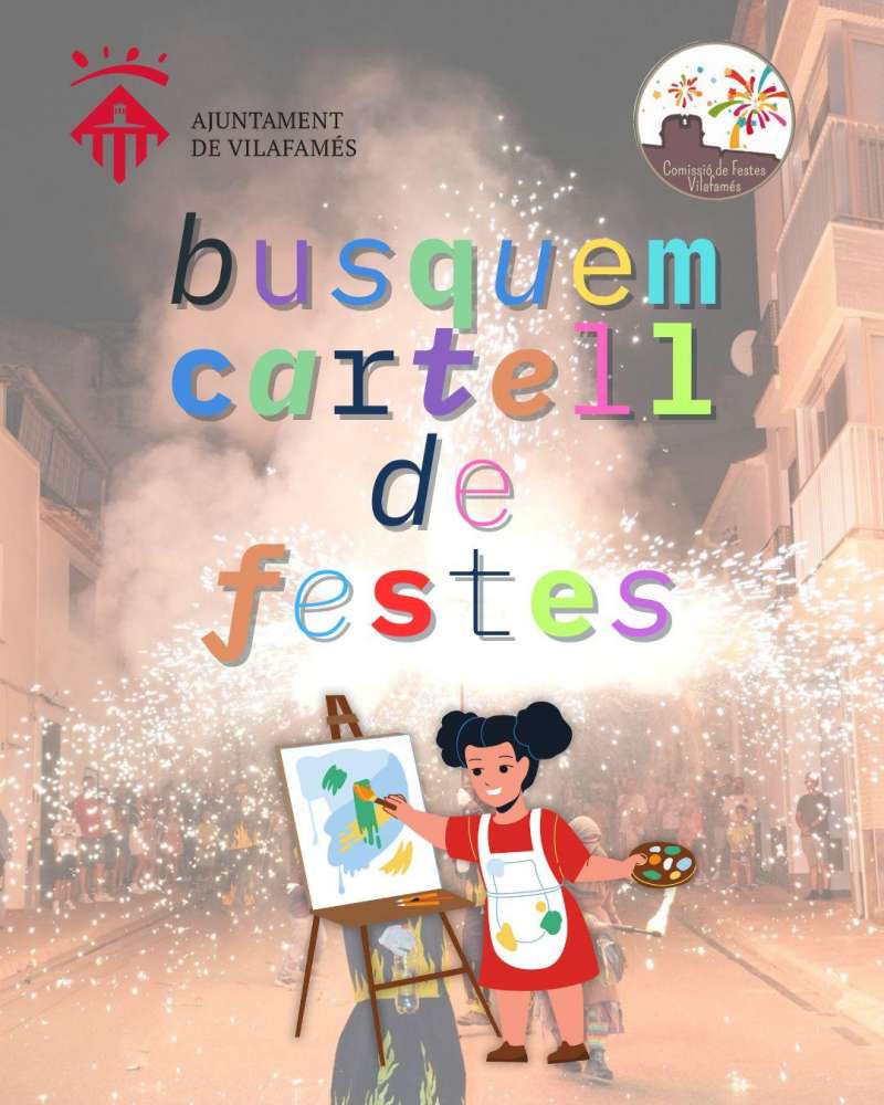 Vilafams buca cartello per a les restes.  EPDA