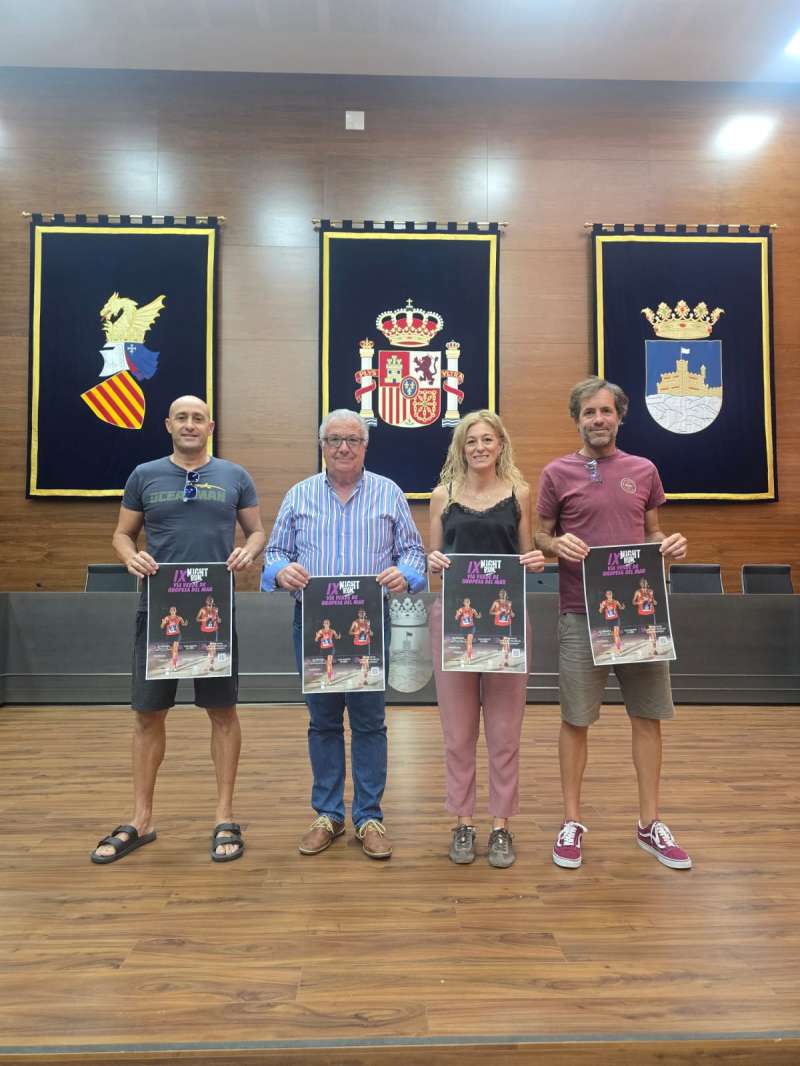 Presentacin de la NightRun de Oropesa del Mar. EPDA