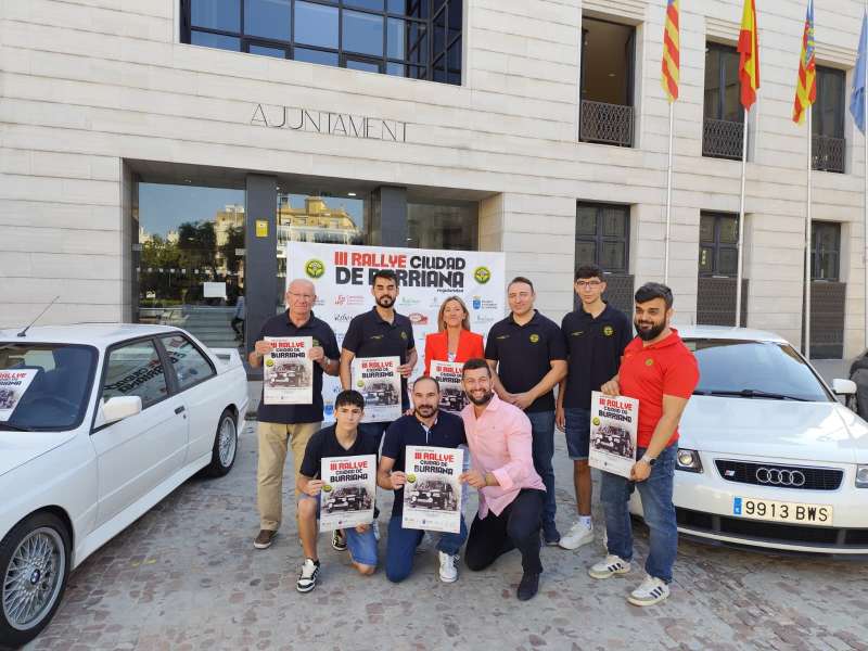 Presentacin de la tercera edicin del Rallye Ciudad de Burriana.  EPDA