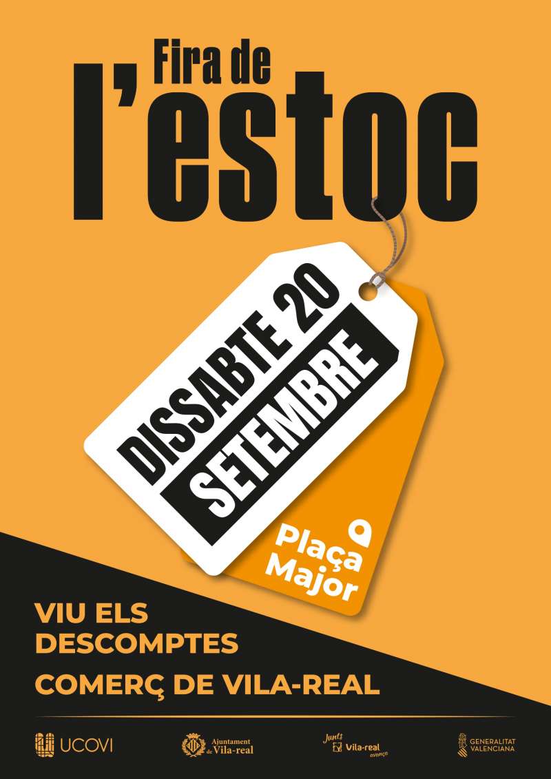 Cartell Fira de lEstoc de Vila-real.  EPDA