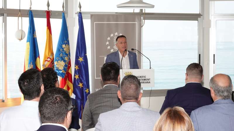 Imagen de la rueda de prensa.  EPDA