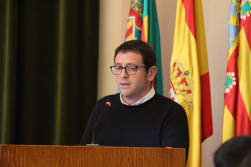 El portaveu de Comproms en lAjuntament de Castell de la Plana, Ignasi Garcia. EPDA