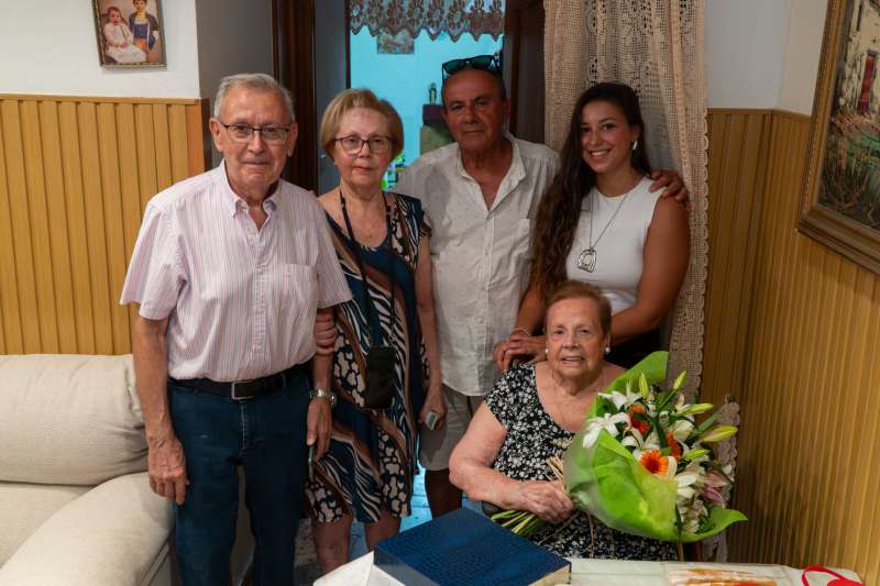 La familia de Teresa l