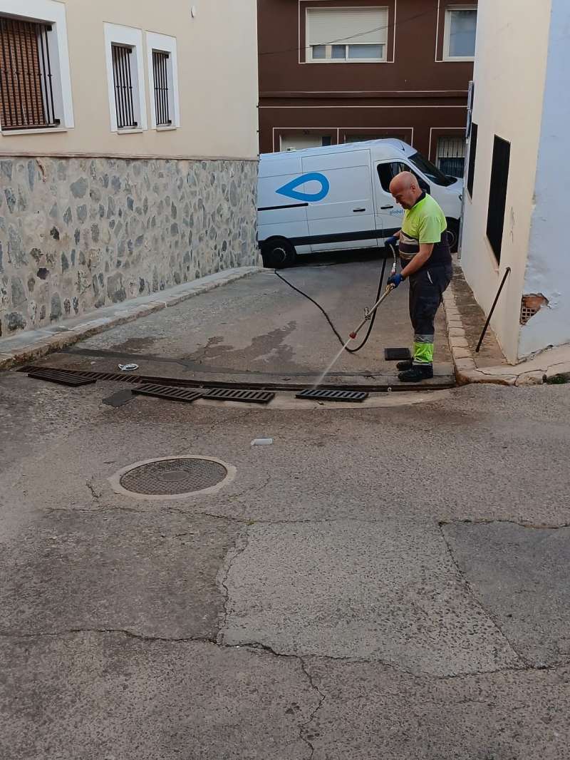 Labores de limpieza llevadas a cabo en Altura. EPDA