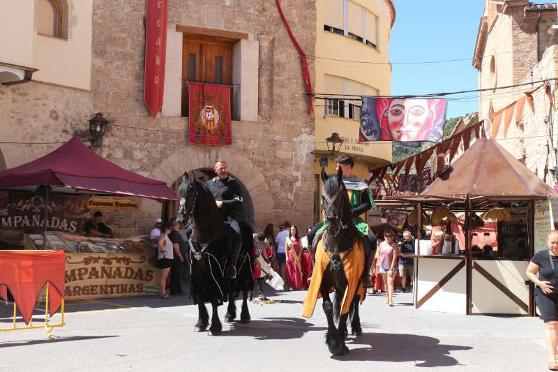 Fotografa de archivo del Mercado Medieval de Jrica. EPDA
