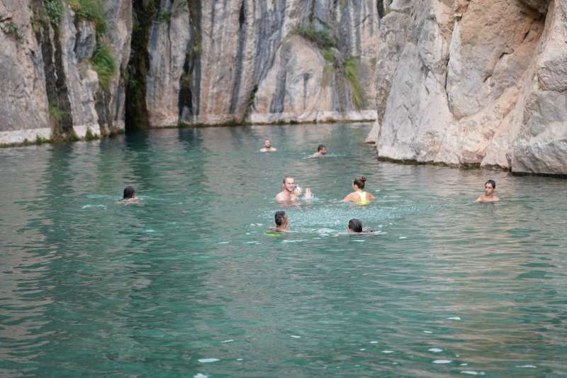 Fuente de los baos de Montanejos. EPDA
