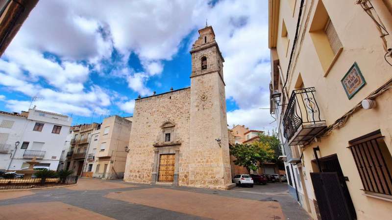 Imagen de la iglesia de Geldo. EPDA