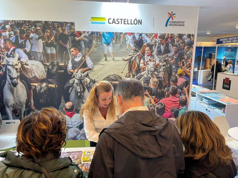 Stand de Segorbe en Navartur. EPDA