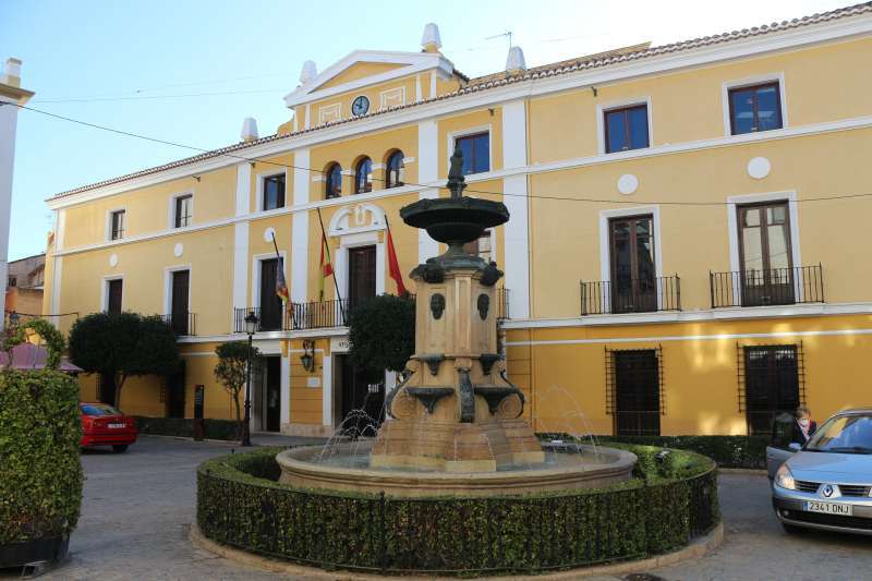 La plaza del Agua Limpia una de las afectadas por el cierre. EPDA