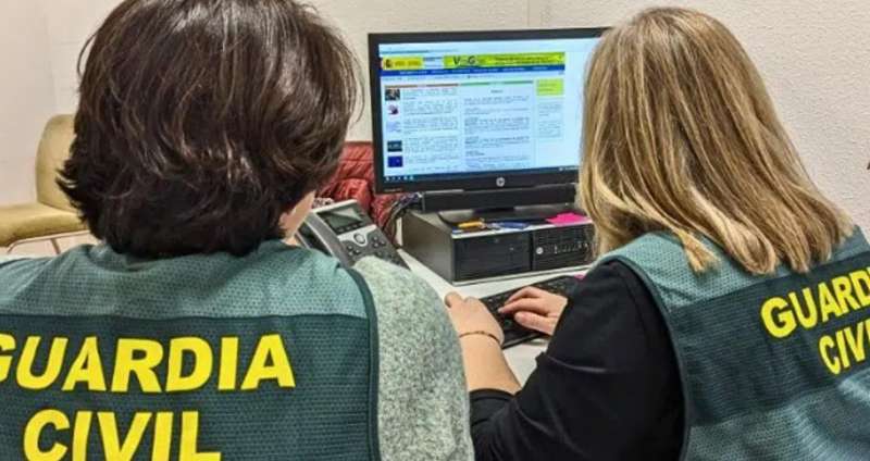 Imagen de archivo de la Guardia Civil.  EFE
