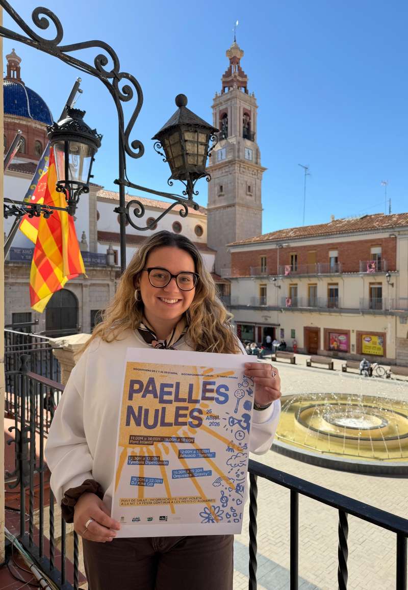 Presentaci�n del cartel del D�a de las Paellas de Nules.  EPDA