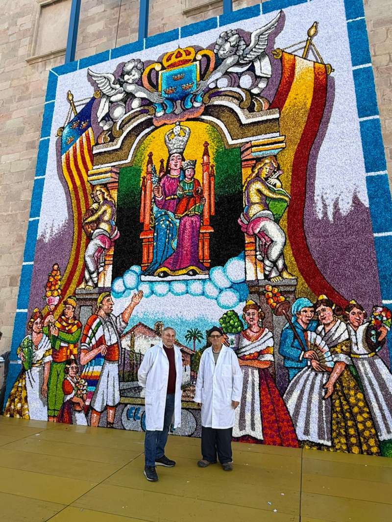 Tapiz de las Fallas de Burriana 2026.  EPDA