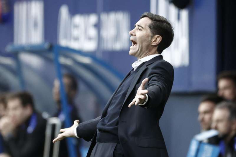 El entrenador del Villarreal, Marcelino Garca, durante un partido. EFEJess Diges