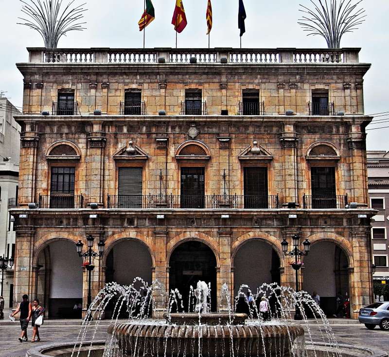 Imagen del Ayuntamiento de Castelln compartida en redes por el Consistorio.  EFE