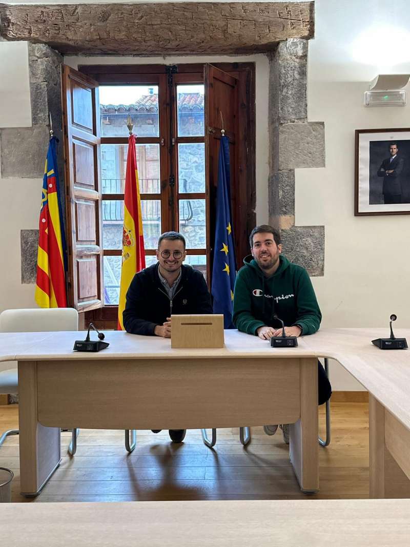 Jos Arenes y Emilio Jos Belencoso. EPDA