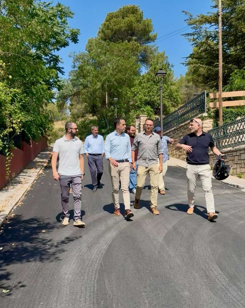 Hctor Folgado, en su visita a Navajas. EPDA