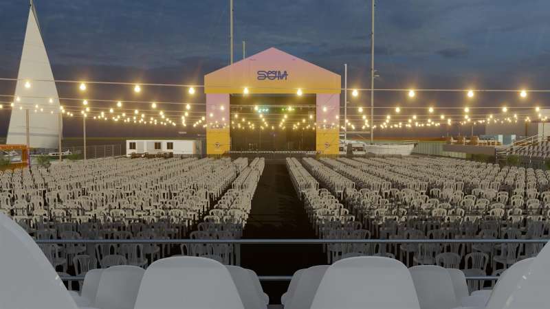 Imagen del recinto del SOM Festival cedida por la organización
