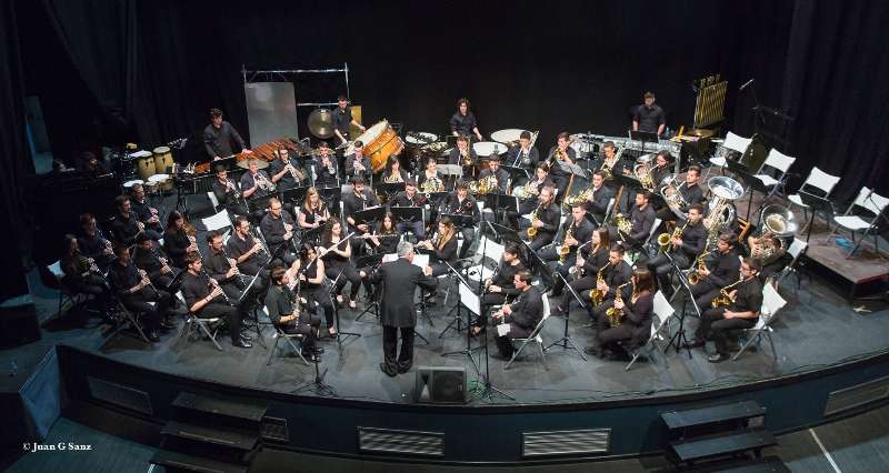 Banda del Conservatorio Superior de Música de Castellón. Foto: Archivo
