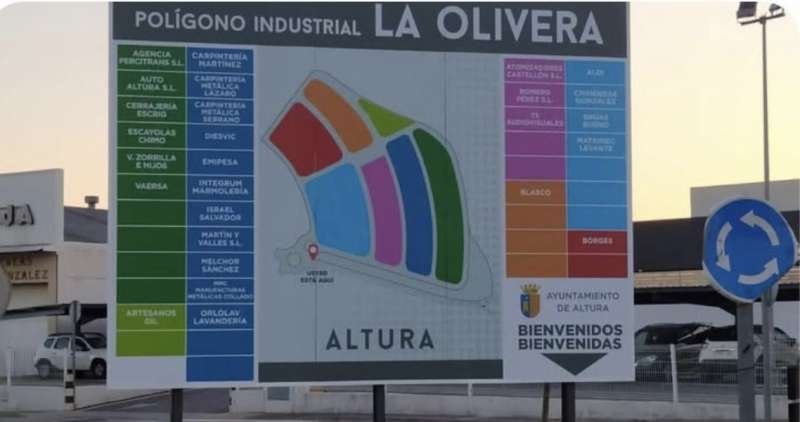 Polgono La Olivera de Altura. EPDA