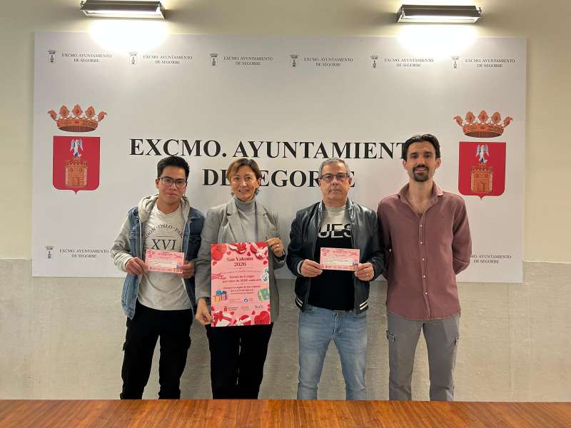Ganadores del sorteo de la campa�a de San Valent�n. EPDA