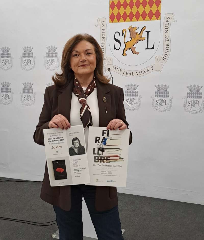 Presentaci�n del cartel de la Feria del Libro de Nules.  EPDA