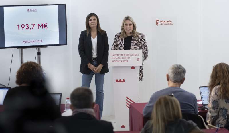 Presentación de los presupuestos de la Diputación de Castellón para 2024. /EPDA