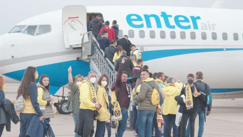 Cinco vuelos Charter saldrán hoy desde el aeropuerto de Castellón. /EPDA