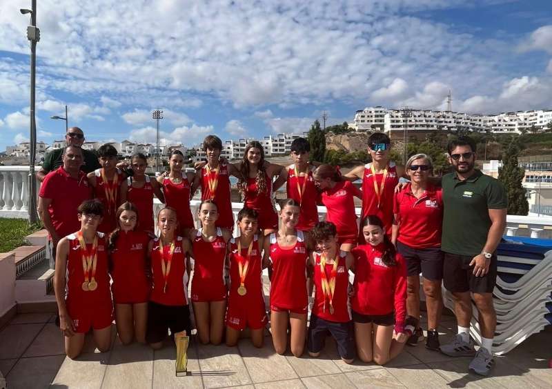 Penyeta Roja en el Campeonato Espaa sub14.  EPDA