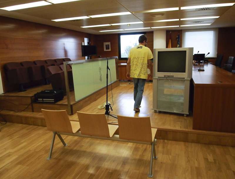 Imagen de archivo de una sala vaca de la Audiencia Provincial de Castelln. EFEDomenech CastellArchivo