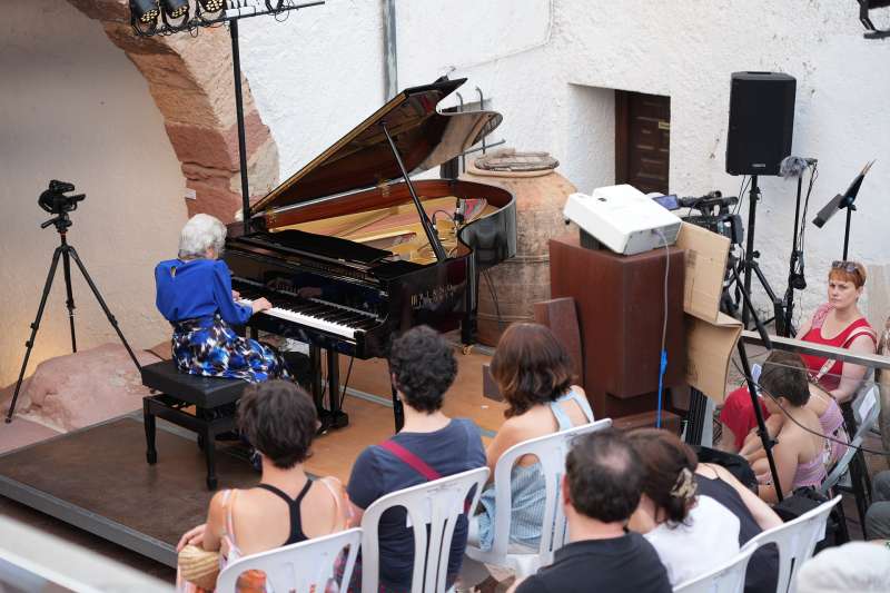 Edith Fischer en el MACVAC. EPDA
