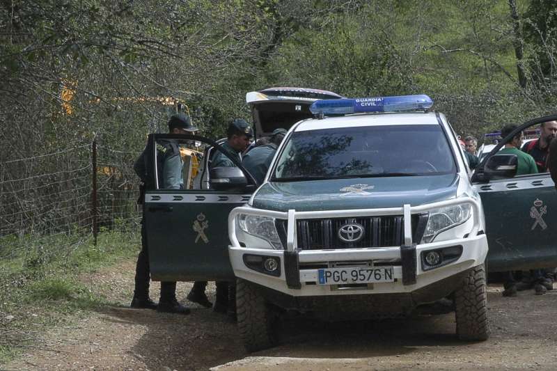 Imagen de archivo de la Guardia Civil en un entorno rural.EFE