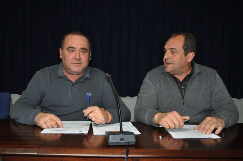 El alcalde de Sant Joan de Moró, Vicente Pallarés, y el teniente de alcalde, Julián Torner/EPDA