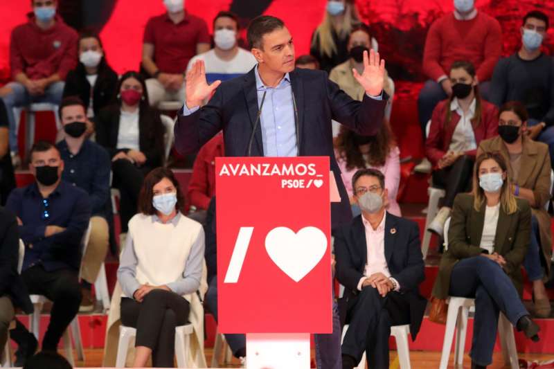 El presidente del Gobierno y secretario general del PSOE, Pedro Sánchez.