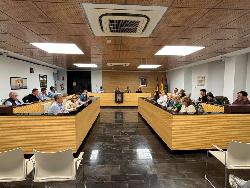 Pleno de octubre del Ayuntamiento de Almassora.  EPDA 
