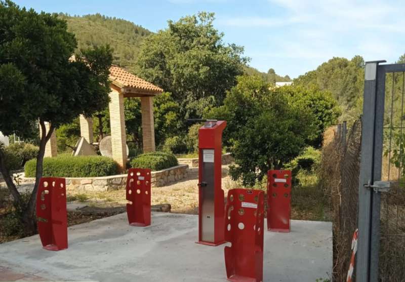 Nueva infraestructura para bicicletas en Azubar. EPDA