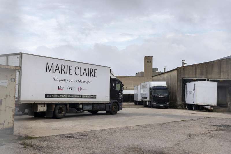 Imagen de archivo de un camin de la empresa Marie Claire.EFE Domenech Castell