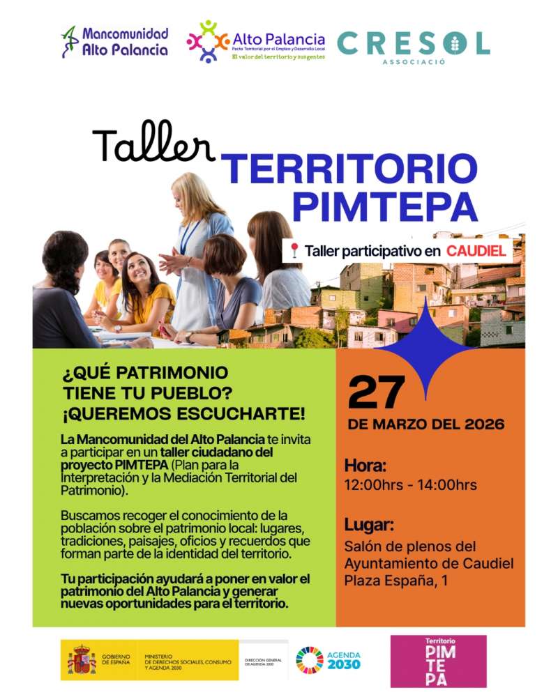 Cartel del taller. EPDA