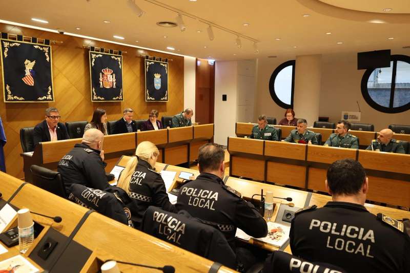 Junta Local de Seguridad de Burriana.  EPDA