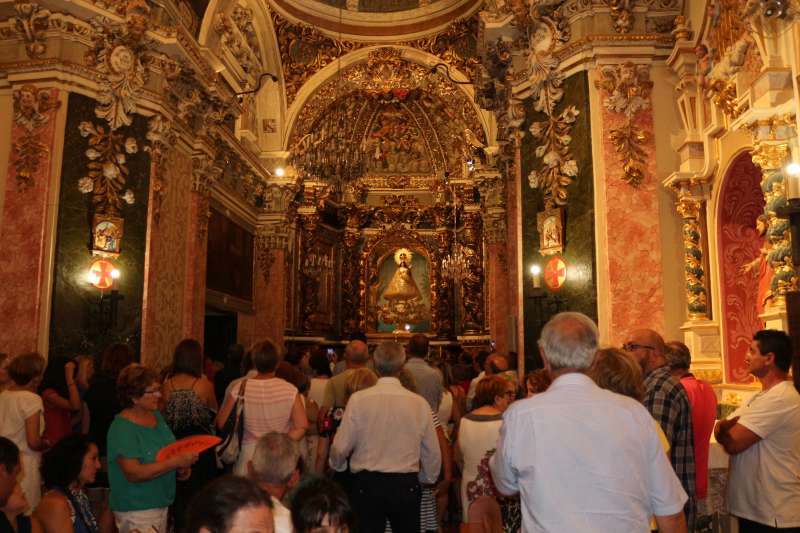 La capilla de la Virgen del Niño Perdido, una de las joyas de Caudiel