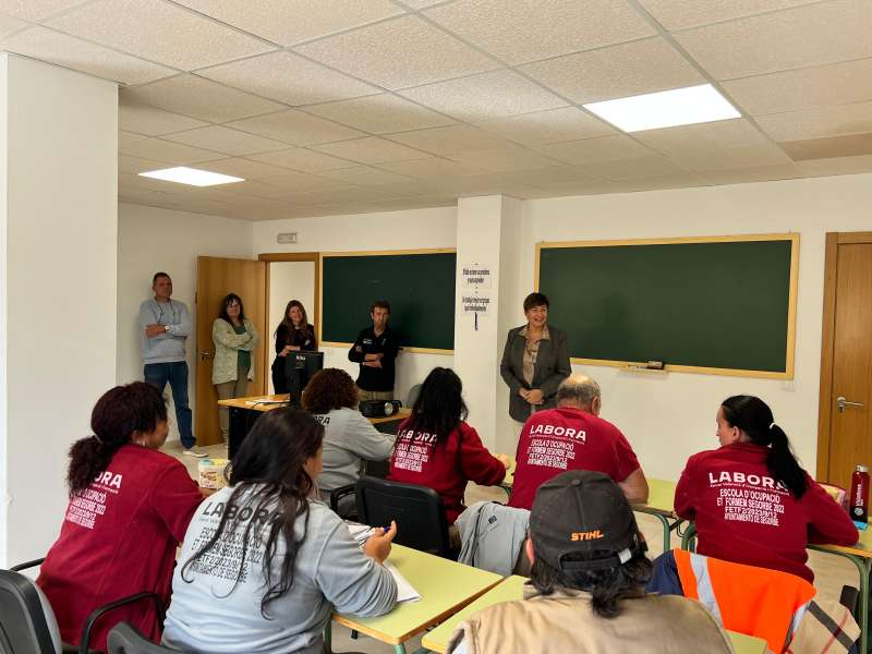 Imagen de la clausura del curso. EPDA