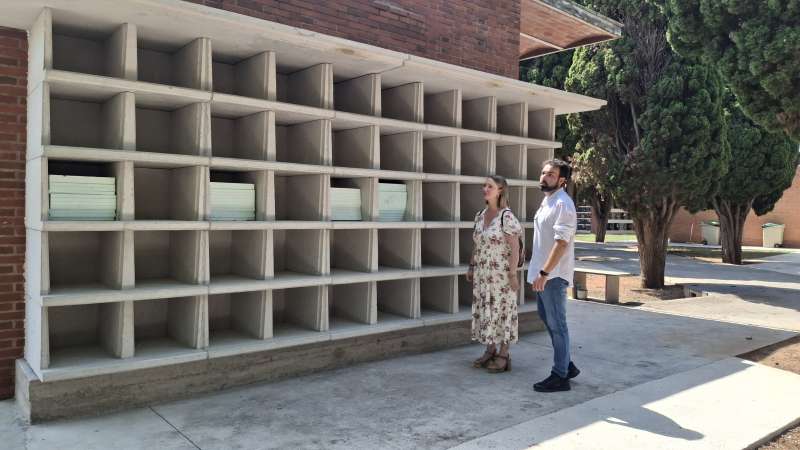 Mostra dels nous columbaris / Foto: Ajuntament de Vila-real