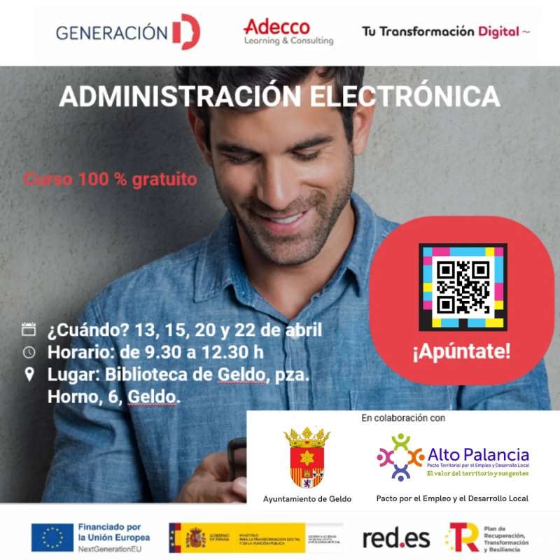 QR de inscripci�n al curso. EPDA